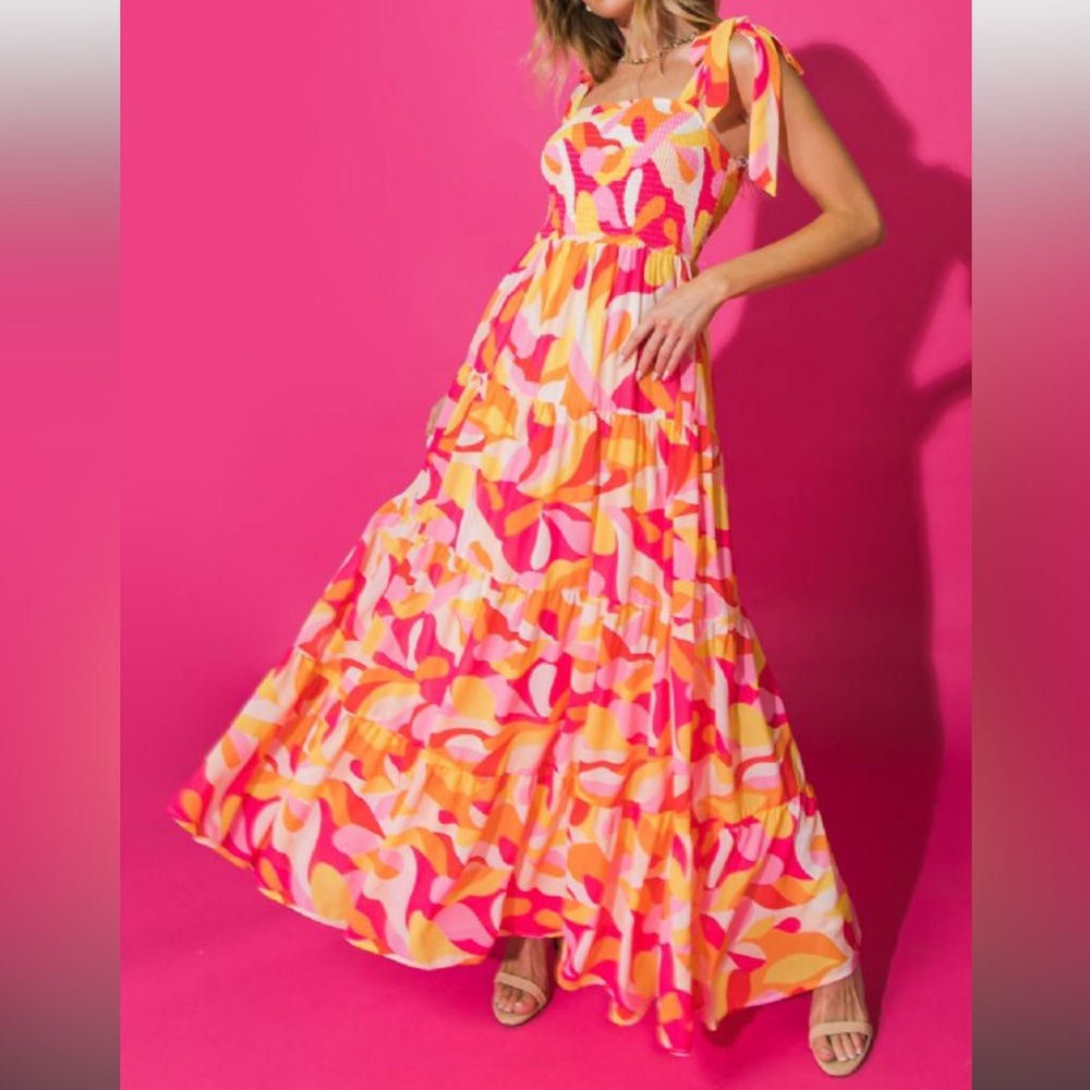 Flying Tomato Multicolor MaxiDress